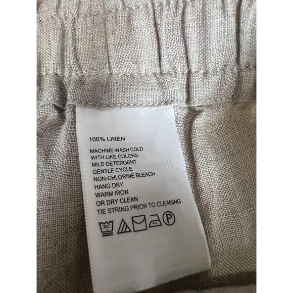 Tommy Bahama Women's Two Palms High Rise Linen Easy Pants Size Medium - Picture 9 of 9